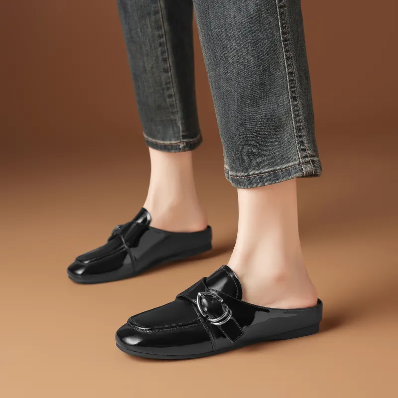 FIVE PLUS Abrasion Resistant Slip Resistant Closed Toe Slippers Women's-8