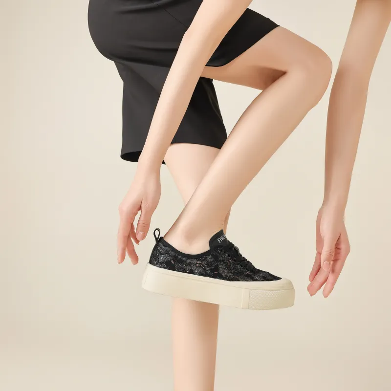 FIVE PLUS Low Top Skateboard Shoes Women's-3