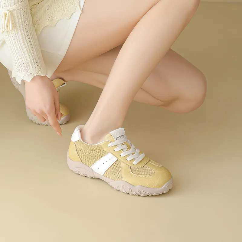 FIVE PLUS Cushioning, Slip Resistant, Lightweight Low Top Casual Shoes Women's-6