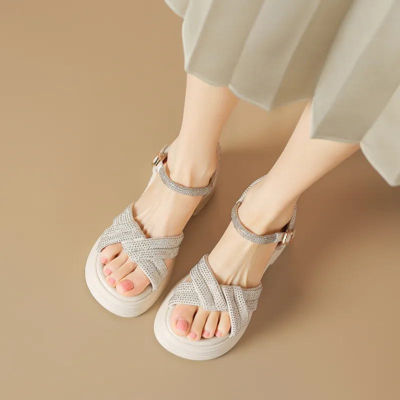 FIVE PLUS One Strap Sandals Women's-4