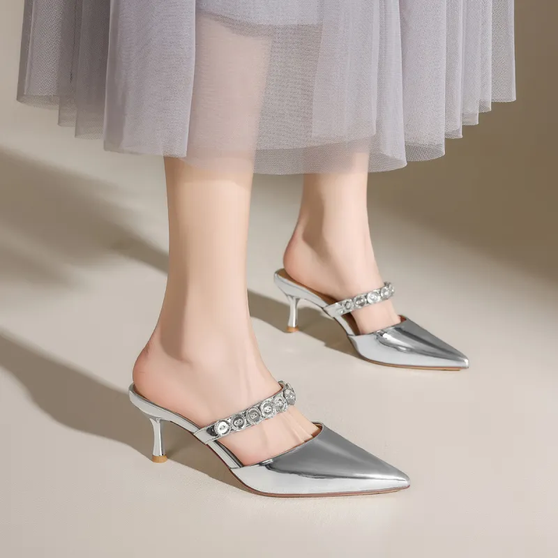 FIVE PLUS Slip Resistant Wrap toe Slippers Women's-9
