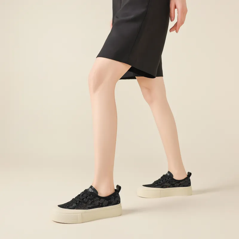 FIVE PLUS Low Top Skateboard Shoes Women's-4