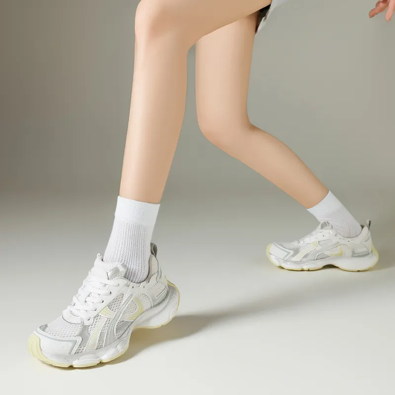 FIVE PLUS Anti Slip Wear Resistant Low Top Chunky Sneakers Women's-4