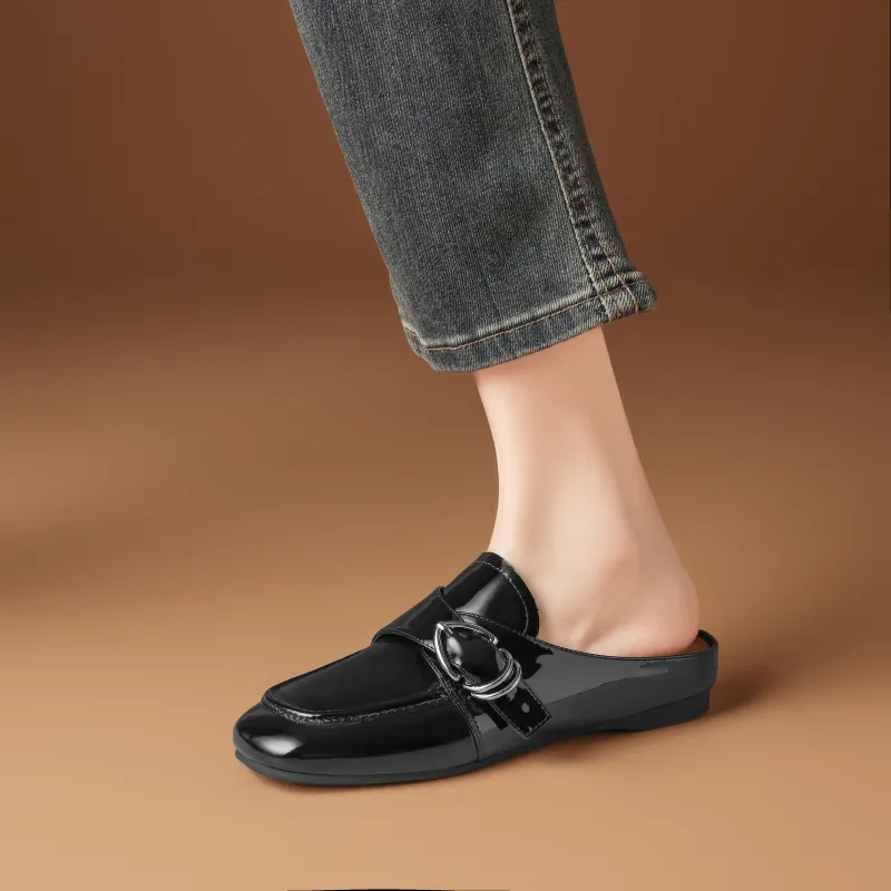 FIVE PLUS Abrasion Resistant Slip Resistant Closed Toe Slippers Women's-10