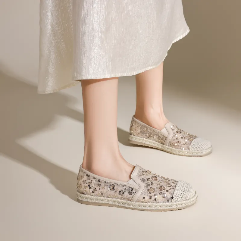FIVE PLUS Espadrilles Women's Beige-3