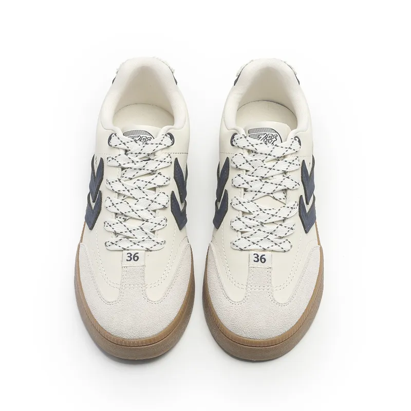 Feiyue German Army Trainers Wear resistant And Lightweight Low Top Skateboard Shoes Unisex Beige Gray Dark Blue-3