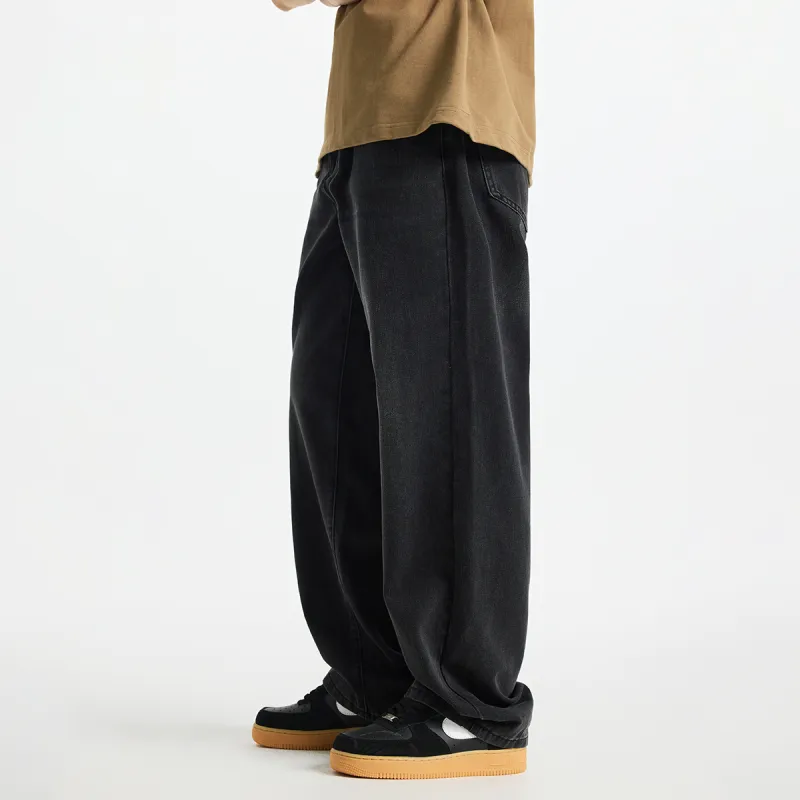 WAJ Jeans Men Washed Black-3