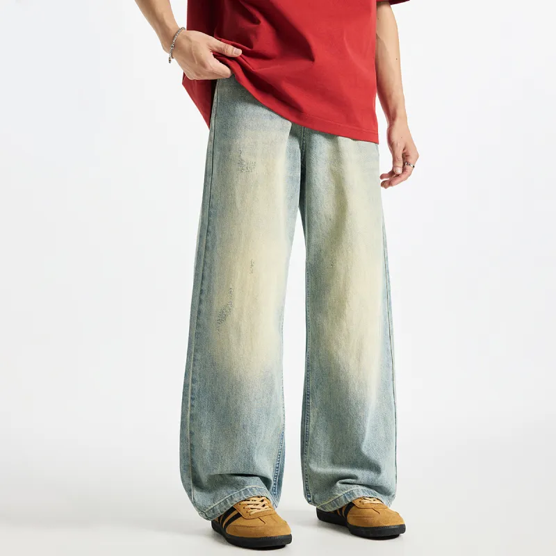 WAJ Jeans Unisex Vintage Blue-3