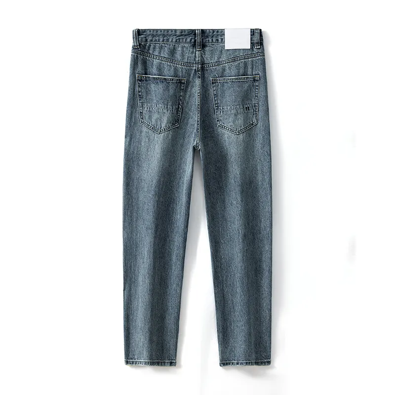 WAJ Jeans Unisex Ink Splatter Blue-1