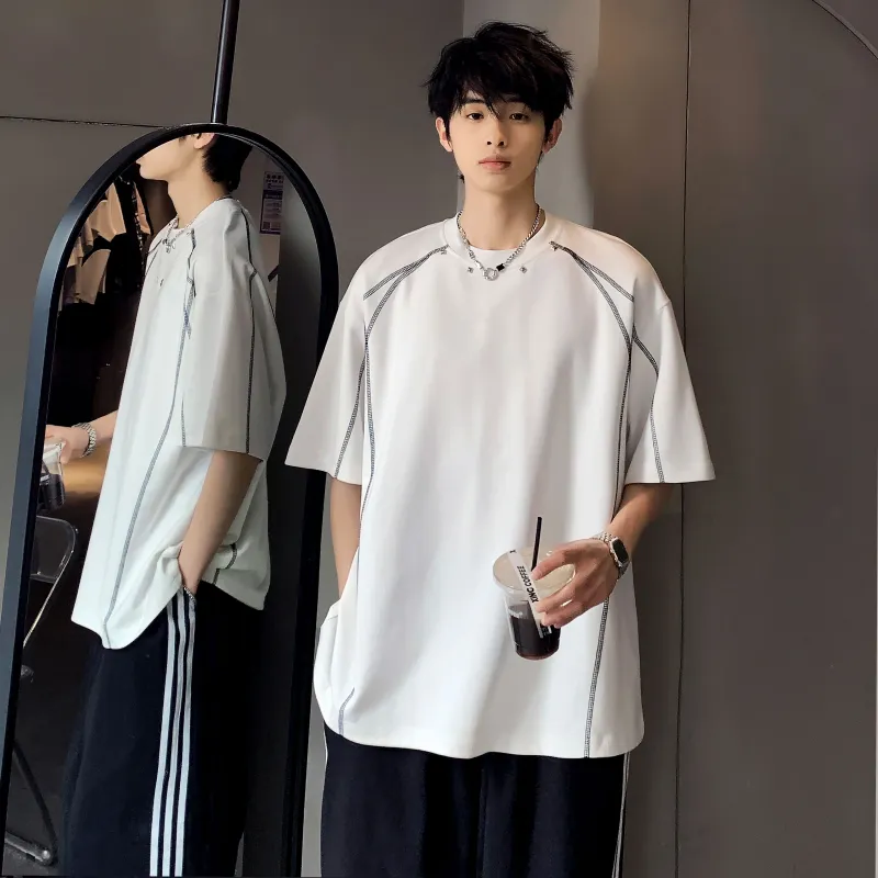 PAINT STAIN Classic Minimalist Style T Shirt Unisex-29