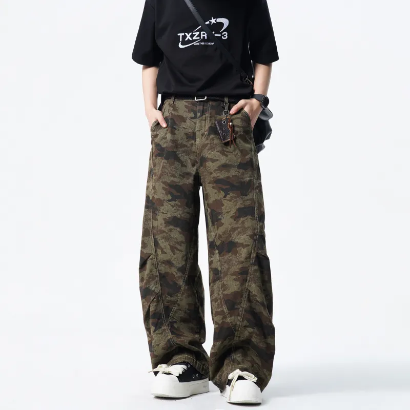 TESTUNG Jeans Unisex Camouflage-6