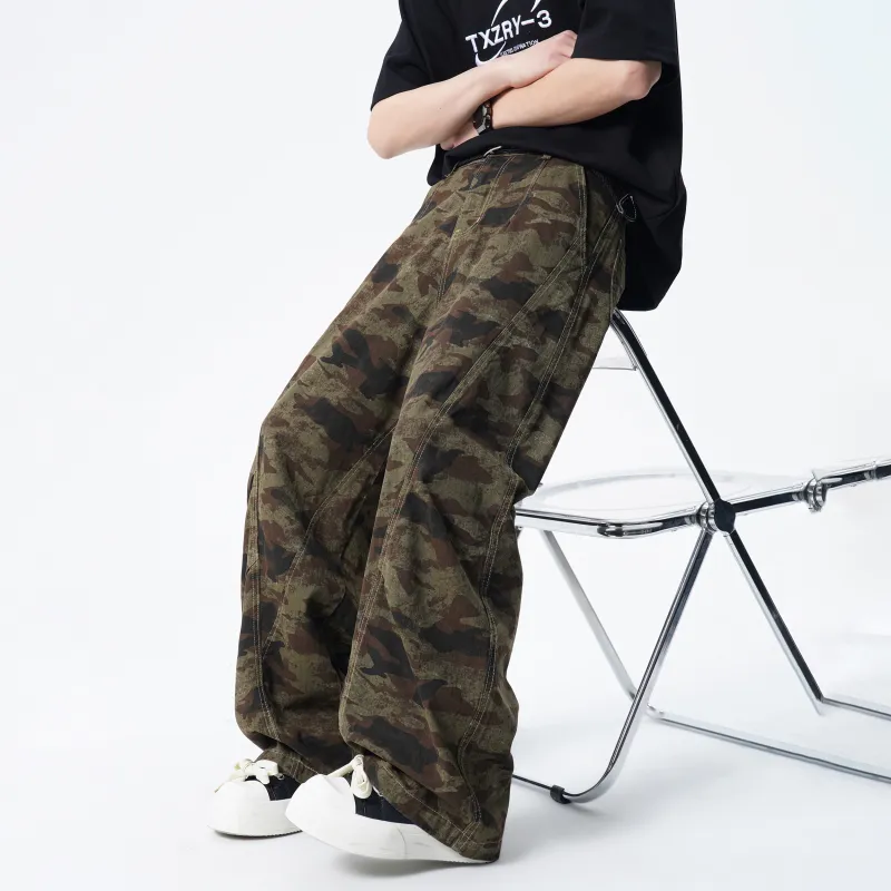 TESTUNG Jeans Unisex Camouflage-9