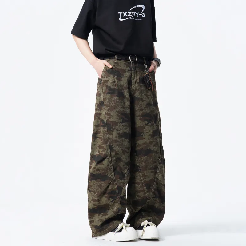 TESTUNG Jeans Unisex Camouflage-5
