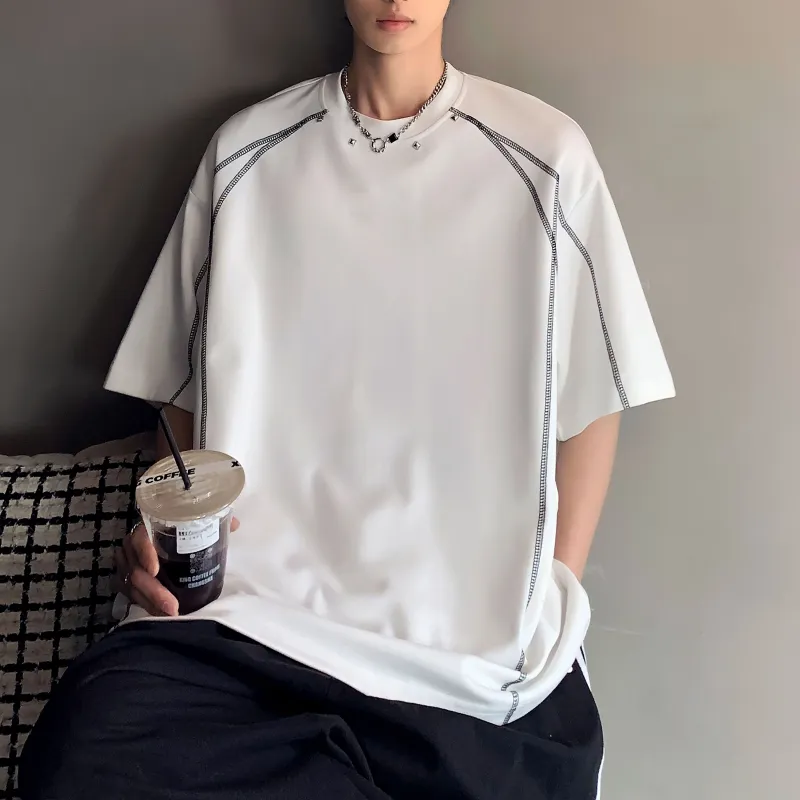 PAINT STAIN Classic Minimalist Style T Shirt Unisex-28
