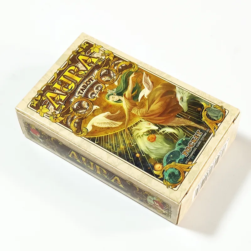 WEITETALUO Aura Tarot Viter Viter Viter 78-Card Classic Entry-Level Full Set Board Games-11