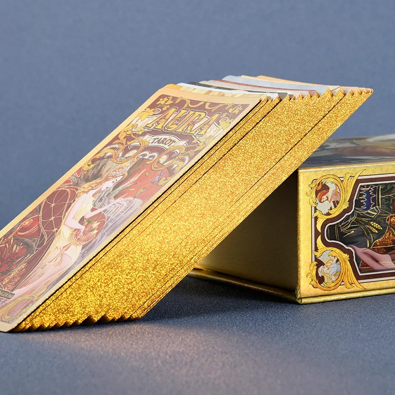 WEITETALUO Aura Tarot Viter Viter Viter 78-Card Classic Entry-Level Full Set Board Games-3