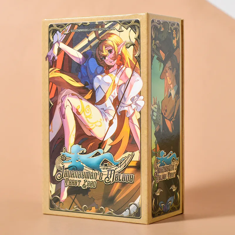 WEITETALUO Tarot Journeyman's Melody Wita Tarot Beginner Interpretation Guide Board Game Cards-2