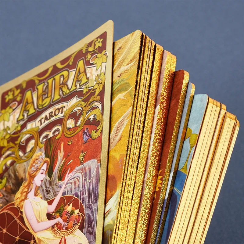 WEITETALUO Aura Tarot Viter Viter Viter 78-Card Classic Entry-Level Full Set Board Games-2