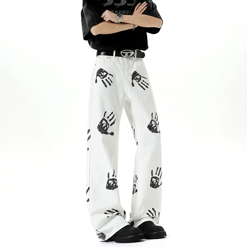 WOHOO Jeans Unisex White-1