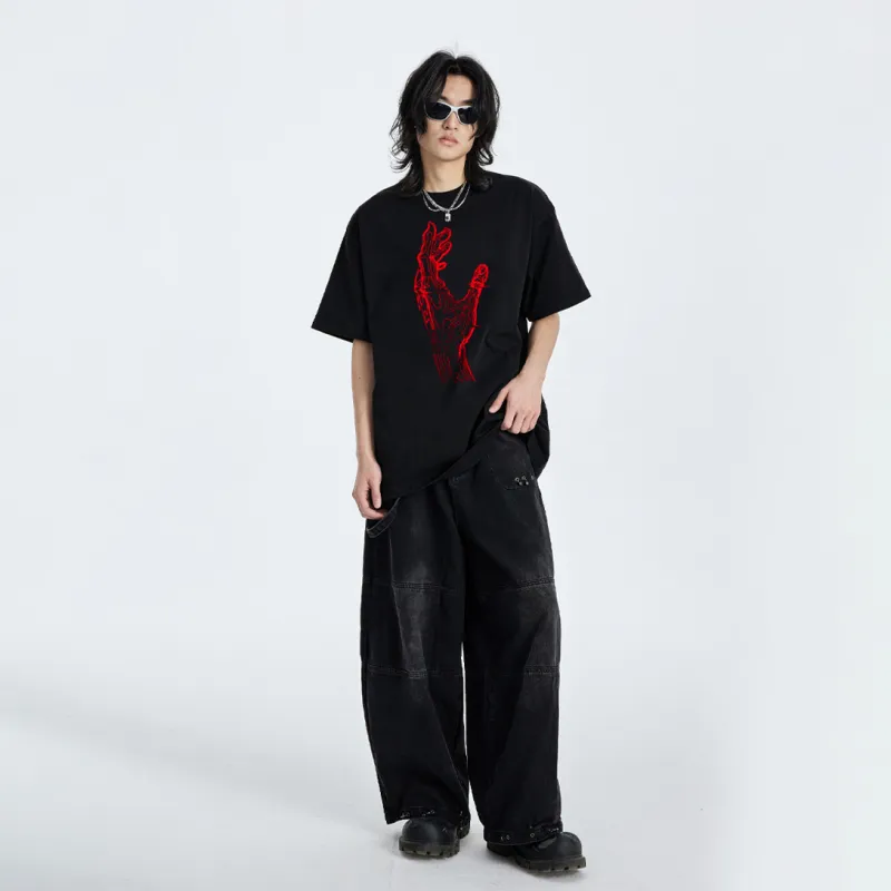 WOHOO T Shirts Unisex Black-1