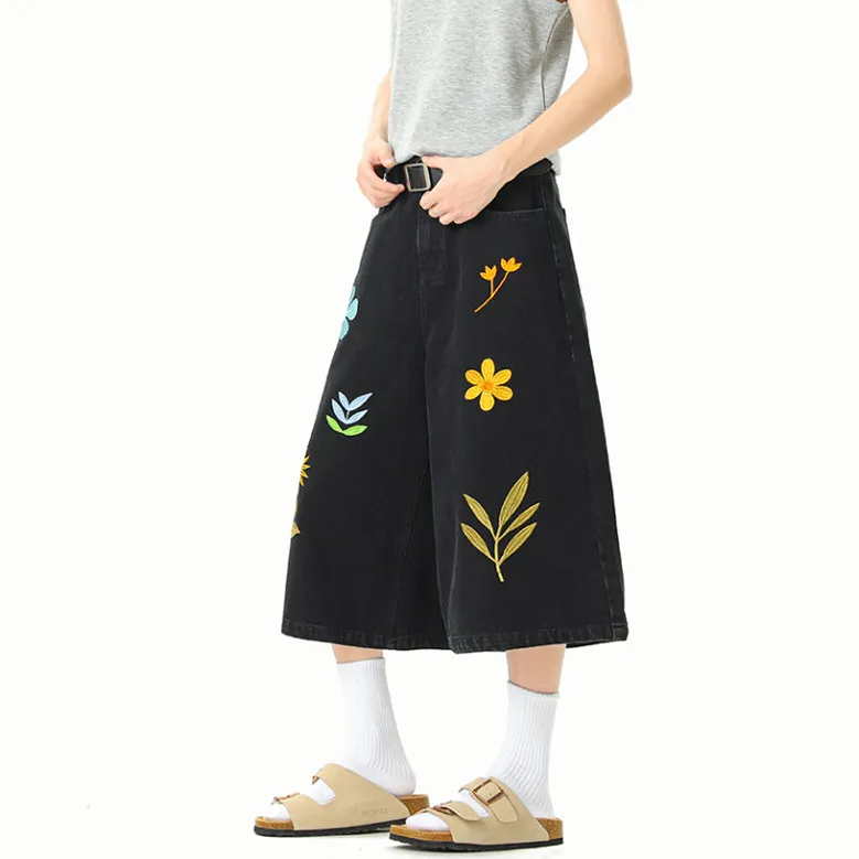WOHOO Denim Shorts Unisex-5