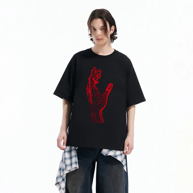 WOHOO T Shirts Unisex Black-3