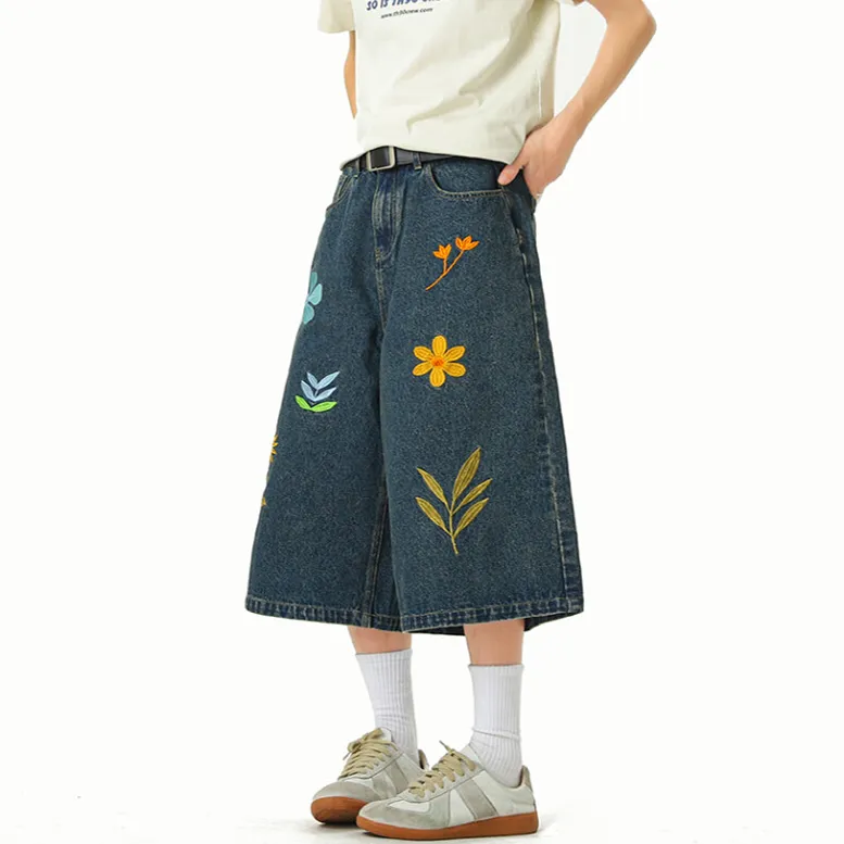 WOHOO Denim Shorts Unisex-1