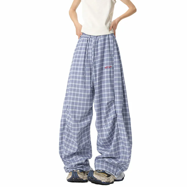 WOHOO Casual Pants Unisex Blue-1