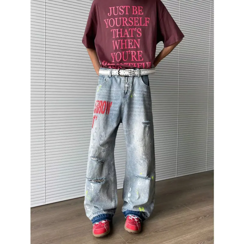 WOHOO Jeans Unisex Blue-3