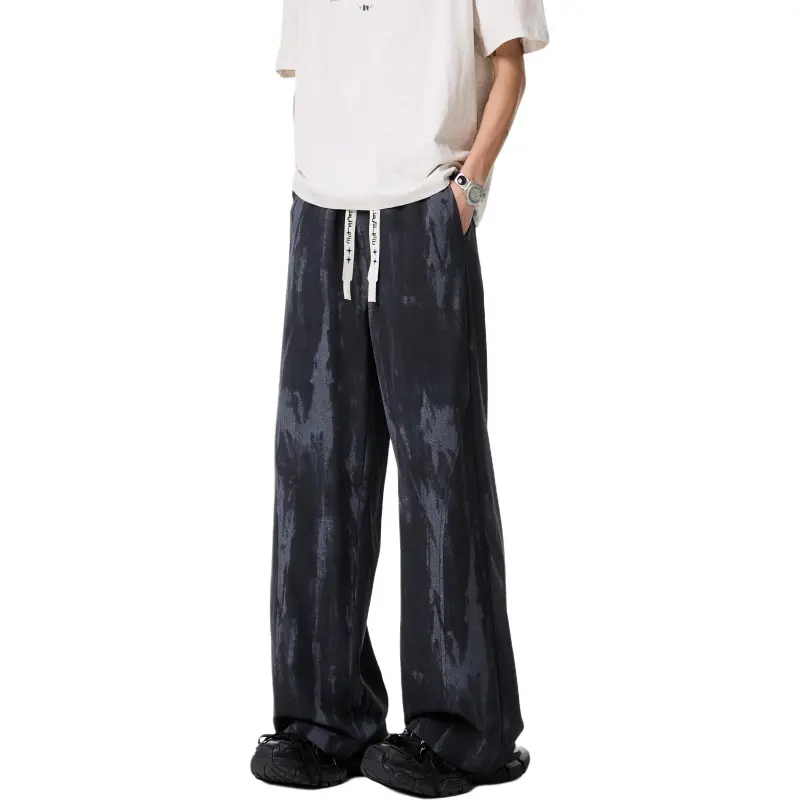 PAINT STAIN Casual Pants Unisex-14