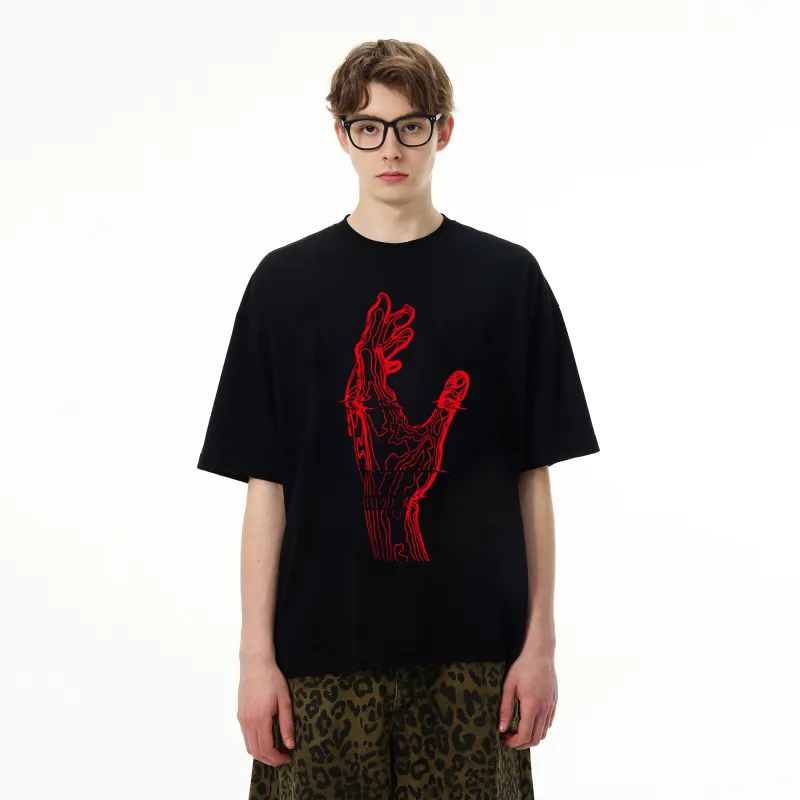 WOHOO T Shirts Unisex Black-2