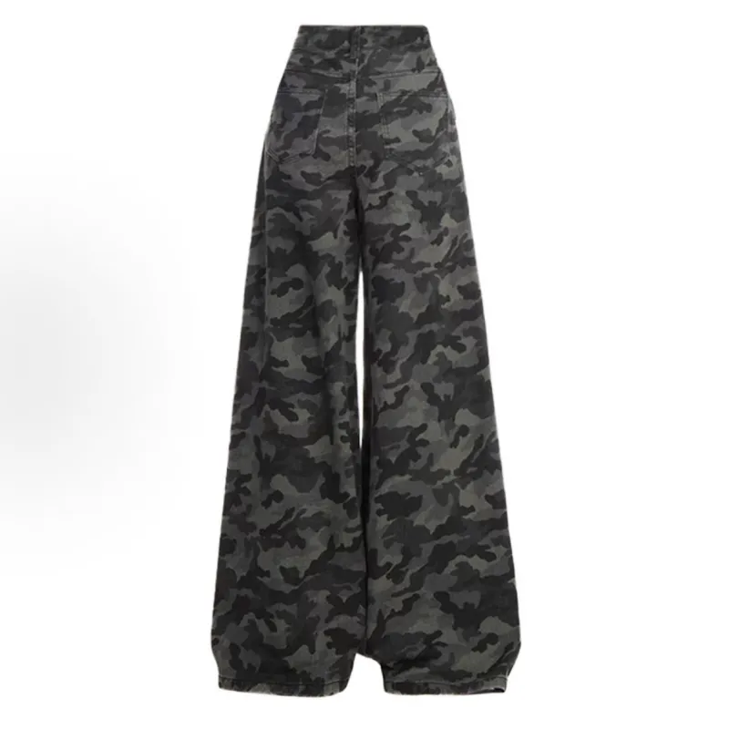WOHOO Jeans Unisex Camouflage-1