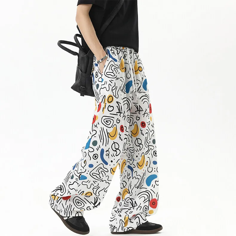 WOHOO Casual Pants Unisex White-1