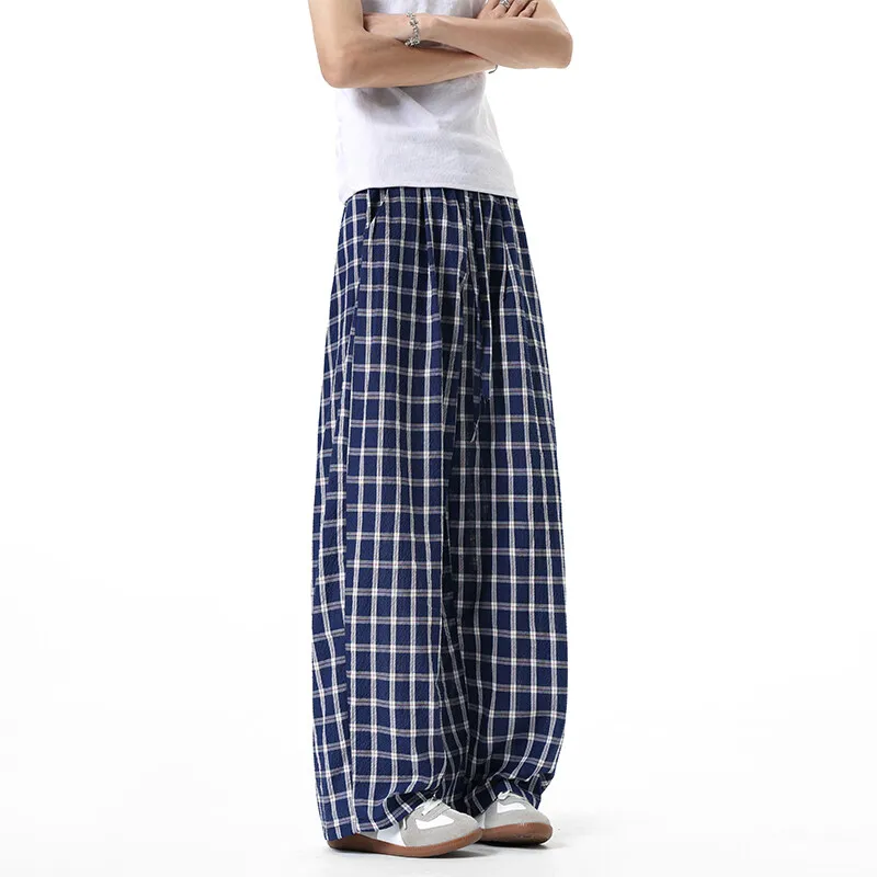WOHOO Casual Pants Unisex Blue-2