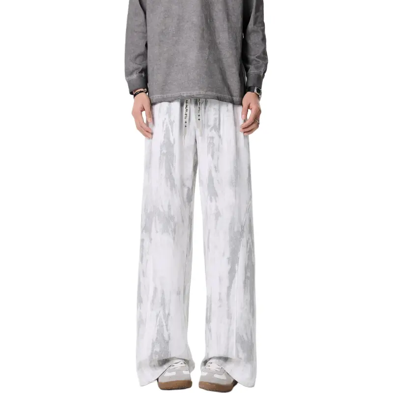 PAINT STAIN Casual Pants Unisex-2