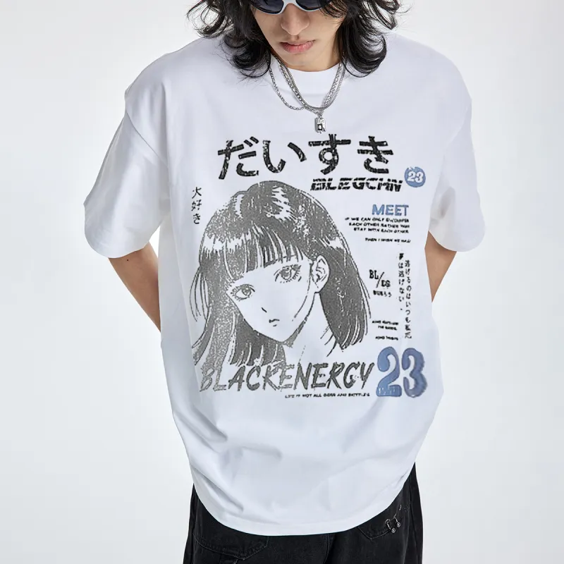 WOHOO T-Shirts Unisex White-1
