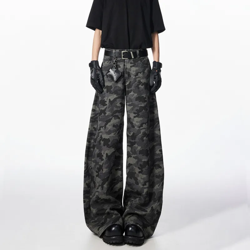 WOHOO Jeans Unisex Camouflage-5