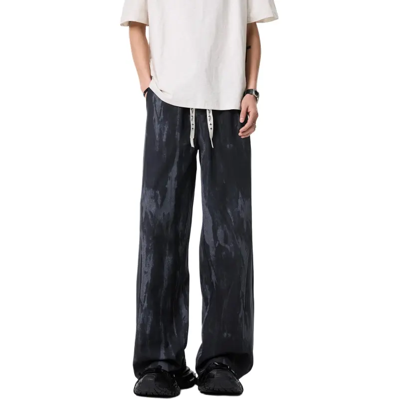 PAINT STAIN Casual Pants Unisex-13