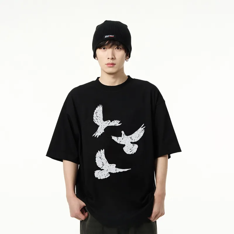 WOHOO T-Shirts Unisex Black-3