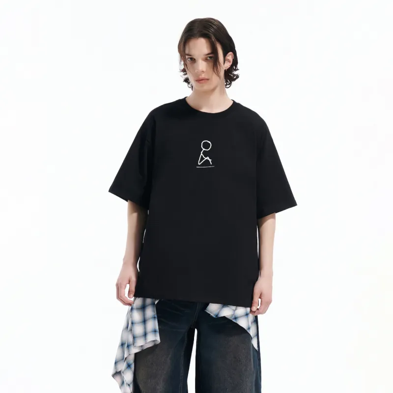 WOHOO T Shirts Unisex Black-2