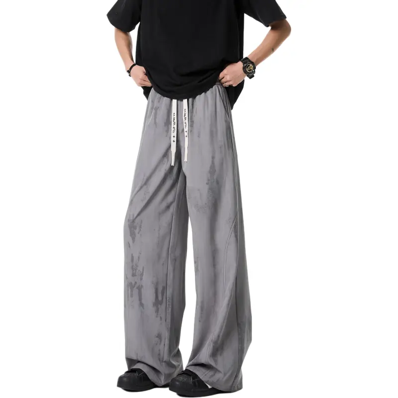 PAINT STAIN Casual Pants Unisex-24