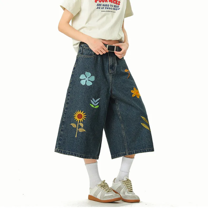 WOHOO Denim Shorts Unisex-2
