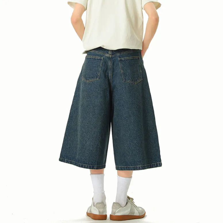 WOHOO Denim Shorts Unisex-3