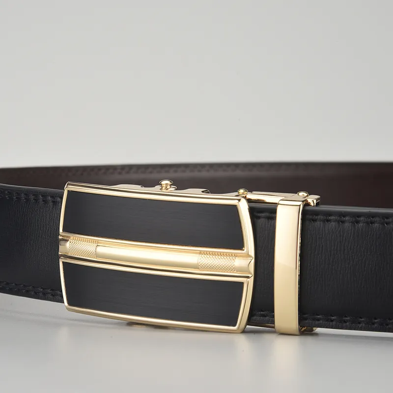 Yalu Split Laminated Leather Belts Men's 3.5CM-2