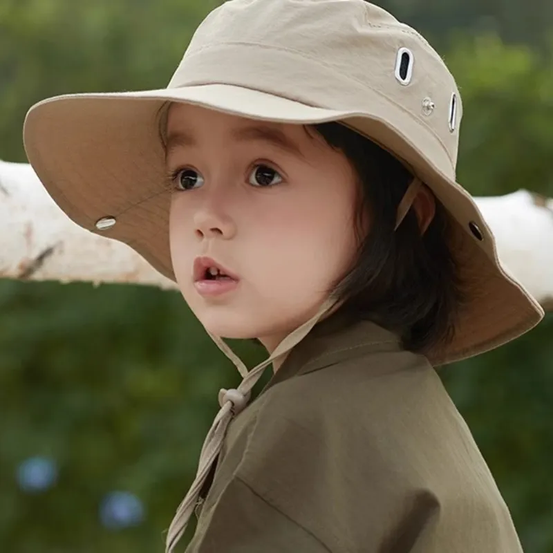 Yalu Polyester Bucket Hats Kids'-8