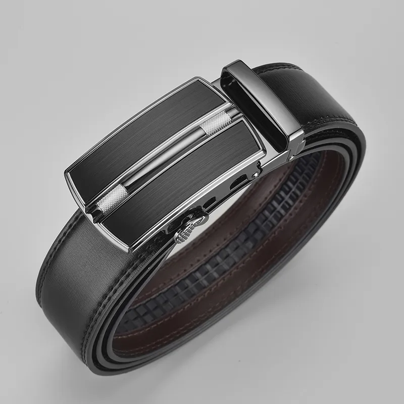 Yalu Split Laminated Leather Belts Men's 3.5CM-7