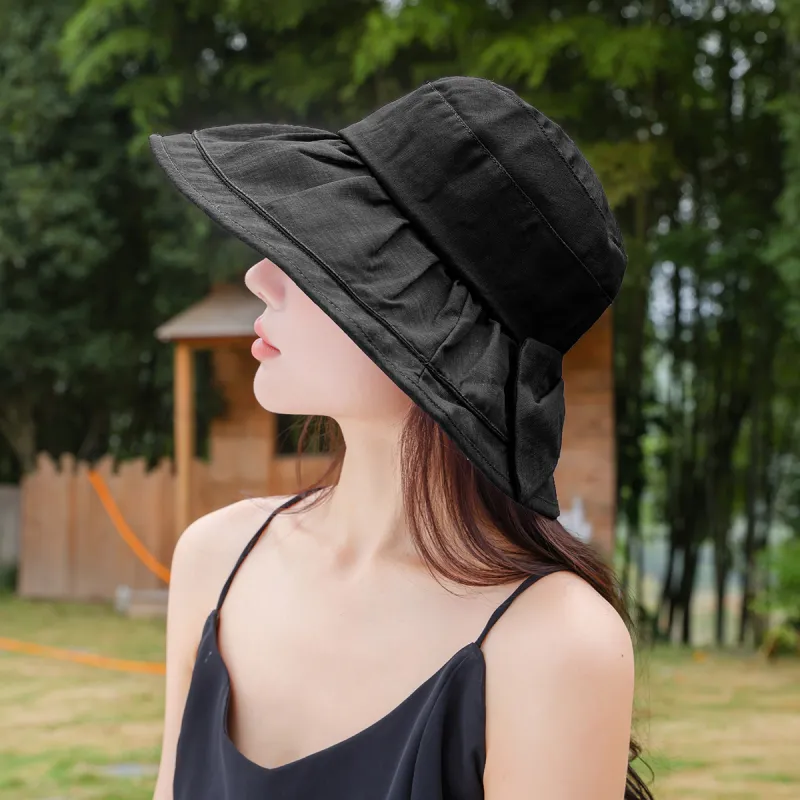Yalu Polyester Sun Protection Hats Women's-10