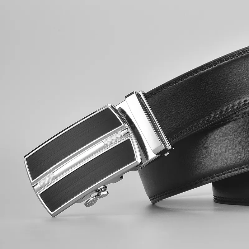 Yalu Split Laminated Leather Belts Men's 3.5CM-5