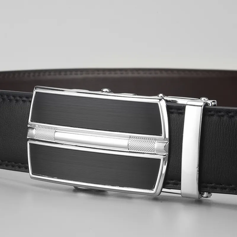 Yalu Split Laminated Leather Belts Men's 3.5CM-1