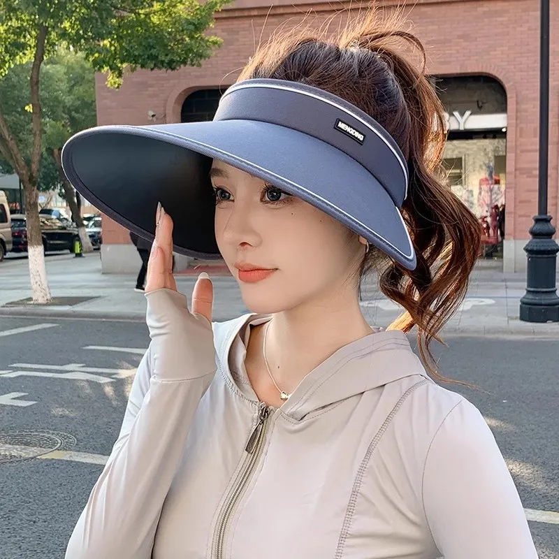 Yalu PVC Sun Protection Hats Women's-10